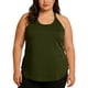 thumbnail image 1 of TaTaai Plus Size Women's Sleeveless Yoga Top, Casual Round Neck Sports Blouse, Soft Breathable Athletic Wear for Daily Exercise and Lounge Gift, 1 of 5