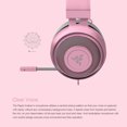 thumbnail image 4 of Auriculares para juegos Razer Kraken con micrófono con cancelación de ruido para PC Mac Xbox PS4 Nintendo, 4 of 8