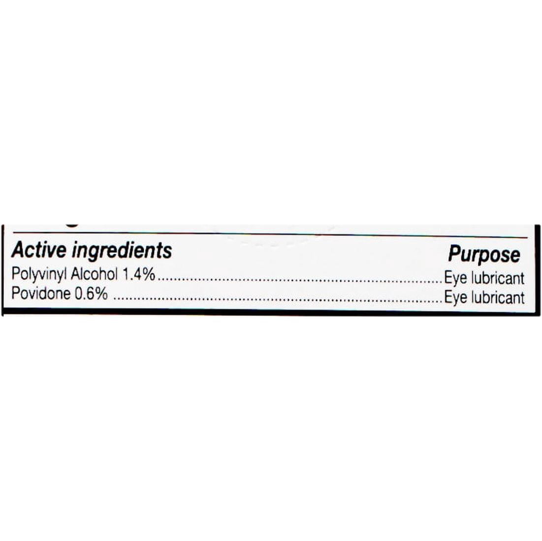 Refresh Classic Lubricant Eye Drops Preservative Free Single Use Vials 50 Count 0.01 fl oz Each