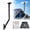 Black, variant on Adjustable Starlink standard4/4X Mount, Starlink Mounting Kit standard 4/4X , with 0-30° Adjustable Starlink Gen 3 Pipe Adapter, Starlink Long Wall Mount for Starlink Internet Kit Satellite, Starlin
