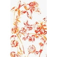 thumbnail image 2 of Jensen, Asia 10x14 Black Ornate Wood Framed with Double Matting Museum Art Print Titled - Orange Bloom II, 2 of 4