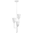thumbnail image 6 of Progress Lighting Pinellas 3-Light Pendant, Steel, Whiteplaster, Opal Glass Shades, 6 of 11
