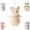white, variant on 7.1'' Stuffed Plush Mouse Dolls, Cute Soft Animals Plushie Pranks Spoof Stuff Toys Gifts&Home Decor