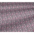 thumbnail image 5 of oneOone Viscose Jersey Fabric Leaves & Swirl Block Printed Fabric 1 Yard 60 Inch Wide, 5 of 5
