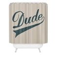 thumbnail image 2 of Society6 Florent Bodart Dude Shower Curtain 71" x 74", 2 of 3
