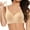 Beige, variant on Tosmy Women's Bras Ladies Casual Adjustable Breathable Top Bra Underwear No Underwire Gathering Breathable