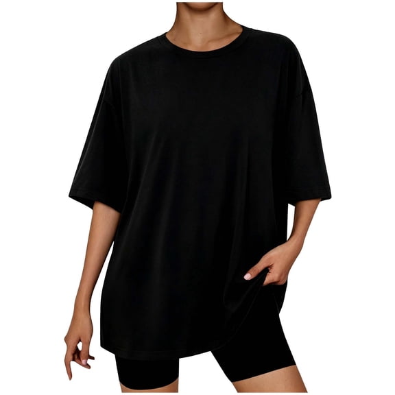 yillto Women Athletic Shirts Short Sleeve Tops Lightweight Running Workout Loose Tees Gym Yoga Casual Tshirts