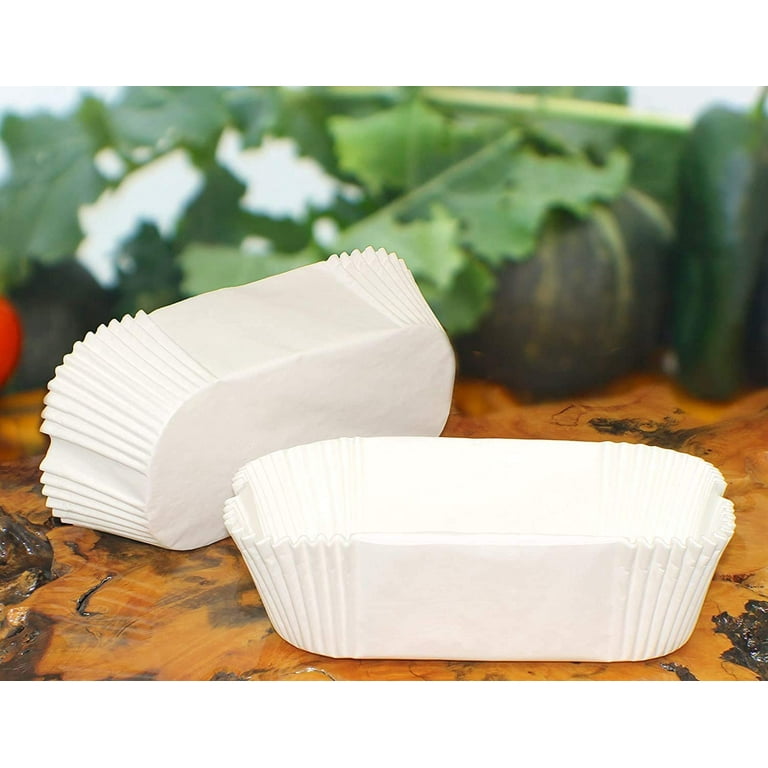 10 Pcs Paper Cake Mold Bakery Baking Pan Disposable Mini Loaf Pans Molds  Muffin French Cupcake Bread Making Cheese