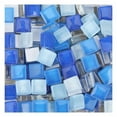 thumbnail image 4 of 100pcs/lot Crystal Glass Mosaic Tile Handmade Creative Material For Kids DIY Craft Suppies Mixed Color Mini Mosaic Tile, 4 of 7
