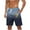 Navy, variant on LOVZFMLL Men's Swim Trunks Holiday Beach Board Shorts for Men Gradient Color Swimwear Bathing Suit Quick Dry with Pockets Dark Blue L
