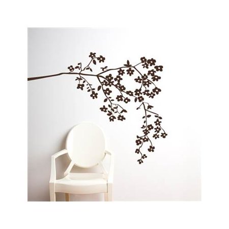UPC 628598000211 product image for Coastline Blossoms Wall Decal - Brown | upcitemdb.com