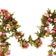 thumbnail image 3 of Rosas artificiales Follaje guirnalda guía colgante, 3 of 5