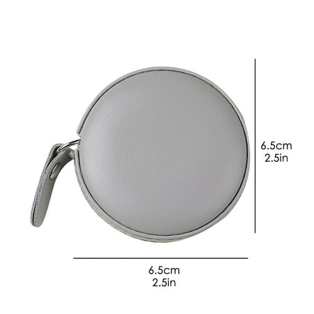 

Linxiam Clearance 1X Tape Measure Leather Tape Measure Cloth Sewing Craft Tool Soft and Retractable 59 Inches