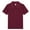 09# Wine, variant on Girls Polo Uniform Shirt Summer Slim Fit Short Sleeve Comfy Collared Shirts for Girls Back to School Outfit,Dark Purple 130