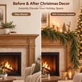 thumbnail image 7 of Christmas Pine Vines, 6FT Simulated Drooping Branches, Plastic Faux Garland, Fireplace Lintel Holiday Indoor Home Party Decoration, 7 of 7