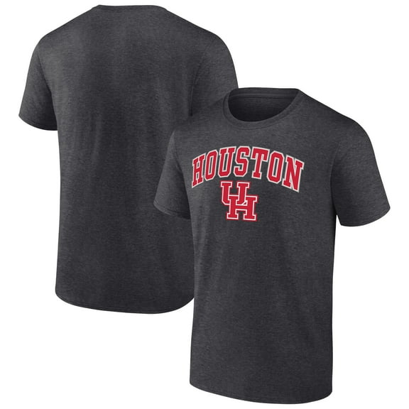 Men's Charcoal Houston Cougars Campus T-Shirt