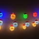 thumbnail image 4 of Adornos Decorativos onlyliua en Forma de Muñeco de Nieve y Árboles con Iluminación LED para Fiestas navideñas, 4 of 4