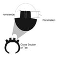 thumbnail image 3 of Screw In Tire Studs, Wheel Tyre Stud Anti Slip  For Motorcycle ATV SUV, 3 of 8