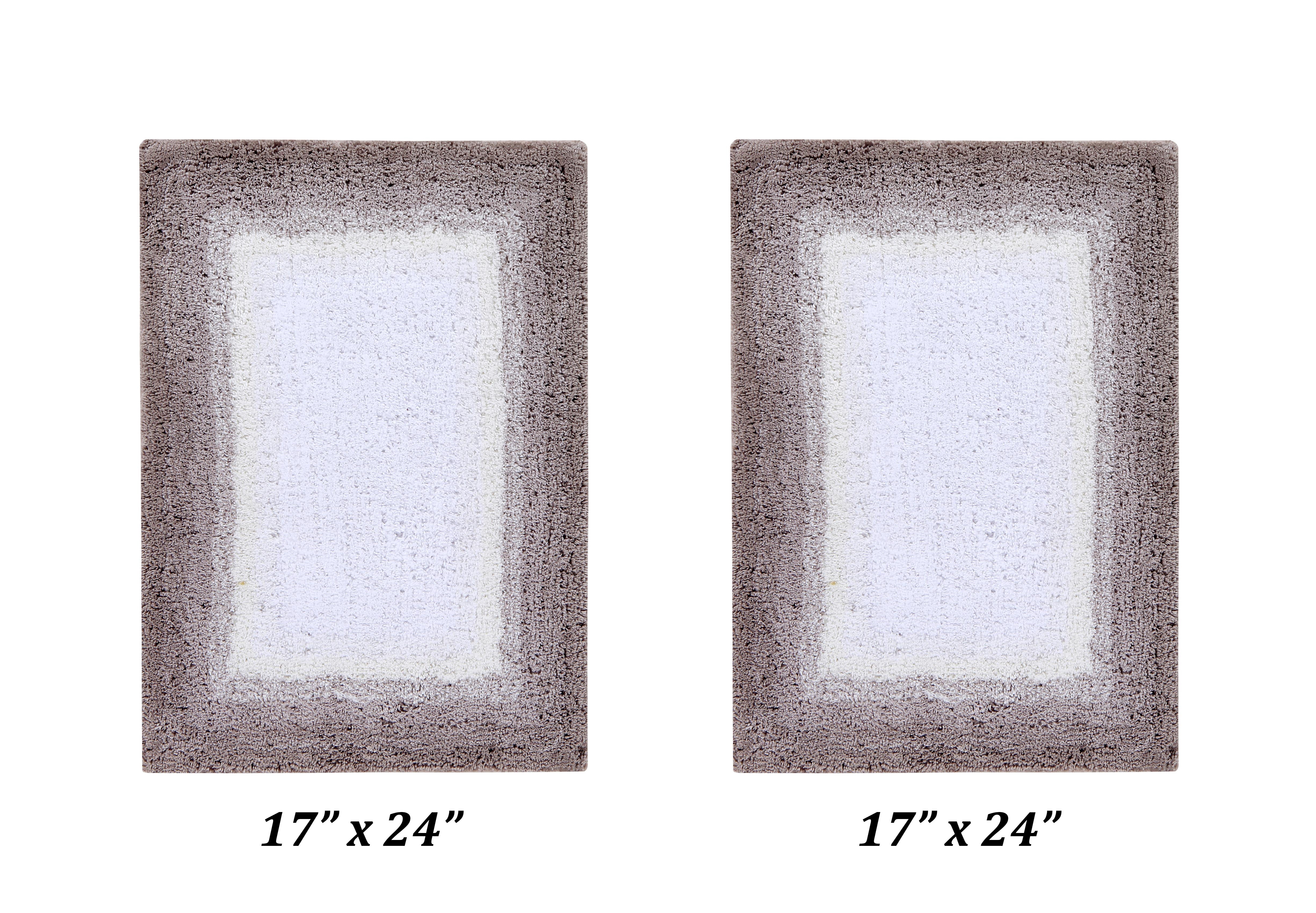 Better Trends 2 Piece Bathroom Rug Set, 100% Cotton, Extra Soft Tufted Bath Mat, Water Absorbent & Non Slip Bath Rug, (Beige) Torrent Collection