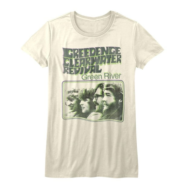 Creedence Clearwater Revival Green River Natural Junior Women's T