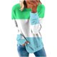 thumbnail image 2 of ICHUANYI Clearance Women's Fashion Printed Loose T-shirt Long Sleeves Blouse Round Neck Casual Tops Sweatshirt Hoodies(Green, M) ICHUANYI WER2023081511095, 2 of 5