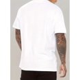 thumbnail image 2 of Slogan STAY HUMBLE HUSTLE HARD Print Men's Slightly Stretch T-shirt, Graphic Tee Men's Summer Clothes, Men's Outfits, 2 of 6