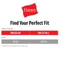 thumbnail image 5 of Hanes Men's ComfortBlend Lightweight Liner Socks 6-Pack, 5 of 5