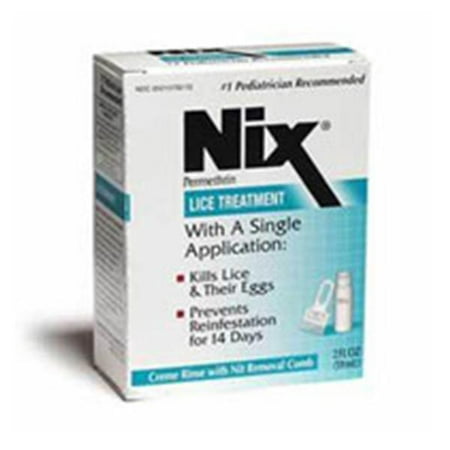 WP000-145938 145938 Nix Lice Cream Rinse 1% 2oz Per Bottle From J&J Sales & Logistics Co. -#
