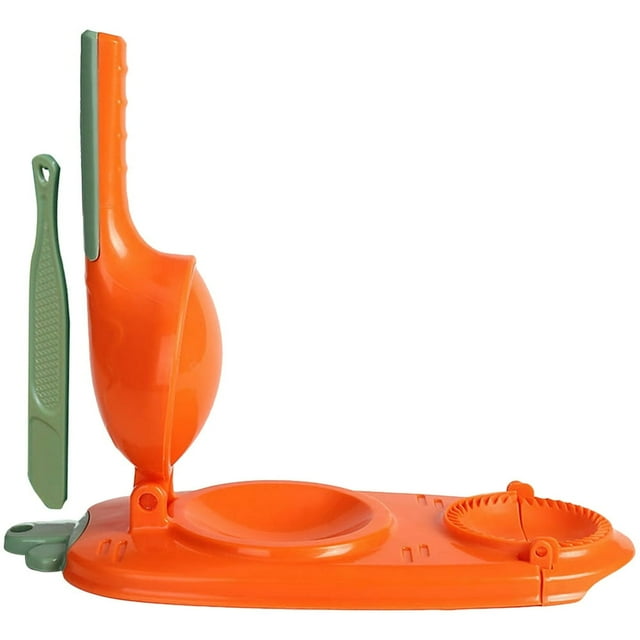 LOVEVER Portable Presser Artifact for Pressing Dumpling Wrappers Wraps Tool Handheld Plastic