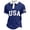 Blue&&100, variant on 4Th Of July Men's Short Sleeve Polo Shirts Patriotic Usa Flag Graphic Collared Independence Day Polo Shirt for Men Casual Golf Shirts
