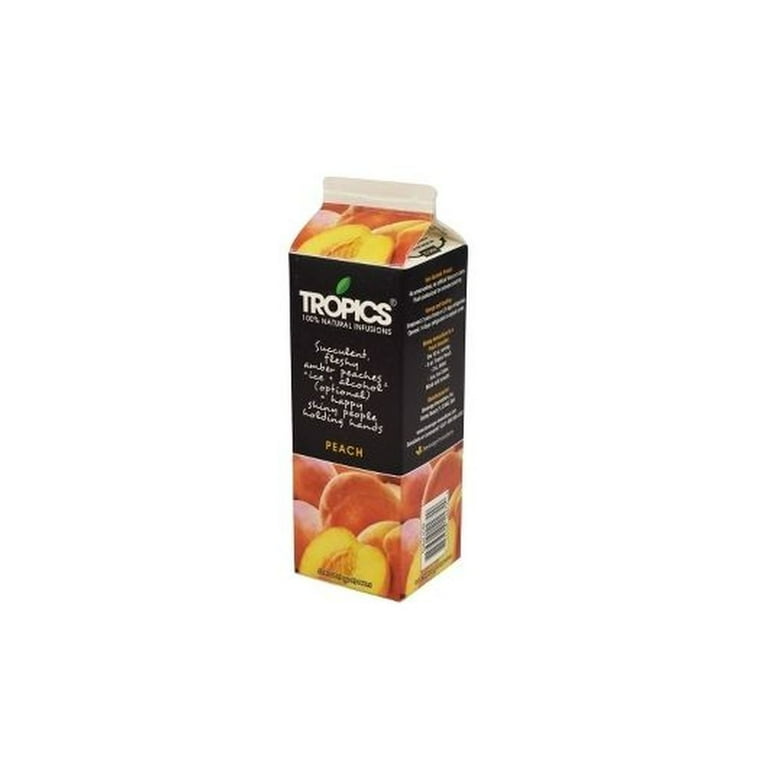 Tropics Peach Drink Mix, 32 Ounce -- 12 per case. - Walmart.com