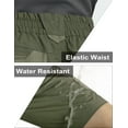 thumbnail image 6 of Men's Cargo Shorts Stretch Waist Lightweight Work Shorts Ripstop Tactical Shorts for Hiking, Military, Hunting, 6 of 6