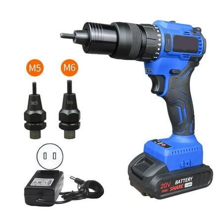 

Cordless Riveting Nut tool Automatic Electric Riveting Nut Machine With Battery