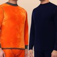 thumbnail image 6 of Blekii Thermal Underwear Set for Men & Women, High Neck Winter Base Layer, Gold Fleece Lined Warm Top & Pants, Thickened Cold Protection Set, Ideal for Seniors Or Outdoor Work, Full, 6 of 9