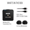 thumbnail image 2 of Transmisor inalámbrico Rode Wireless GO II TX con micrófono, 2 of 2