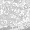 thumbnail image 3 of Your Chair Covers - 90 x 132 Inch Rectangular Glitz Sequin Tablecloth White, 3 of 3