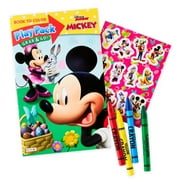 Disney Mickey Mouse Coloring Book Play Pack, Easter Party Favor Gifts