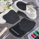 thumbnail image 4 of 2 fundas de cuero negro para cordones, funda protectora de piel de vaca, funda portátil para zapatos para trabajos de soldadura, 5,31 x 5,24 x 0,157 pulgadas, 4 of 9