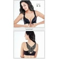thumbnail image 2 of Comfort Rose Bra, Floral Secrets Comfort Rose Bra, Front Closure Lace Rose Bra For Women, 2 of 5