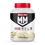 Muscle Milk Genuine Protein Powder, Vanilla Creme, 4.94 lb, 32 Servings, 32g Protein