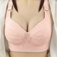 thumbnail image 3 of Tnhcen Built In Bra Tank Tops for Woman Oversized Wireless Bra Front Button Push Up Underwear Bra Underwired Tankani Plus Sized Underwear for Women Underwear , 3XL, 3 of 4