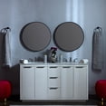 thumbnail image 2 of Oxygen Lighting 3-0203-15 Avior 48" Diameter Modern Circular Aluminum Framed Bathroom Wall, 2 of 7