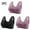 Black, variant on Wireless Bras for Women,Womens Bras,Soft,Stretch Fabric,Printed,Nylon,Spandex,Beige,2XL
