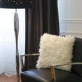 thumbnail image 2 of Luxe Faux Fur 676685029508 18 x 18 in. Belton Faux Fur Pillow - Off White, 2 of 4