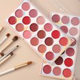 thumbnail image 3 of Paleta de lápiz labial mate de 18 colores, brillo de labios, cosméticos coreanos, juego de lápices labiales, maquillaje para mujeres, maquillaje barato, belleza, 3 of 5
