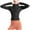 Black, variant on Timegard Womens Workout Jackets Full Zip Cropped Top Slim Athletic Running Jackets with Thumb Holes