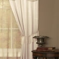 thumbnail image 4 of Halley Complete 6 Piece Satin Fringe Window Curtain Set 56" x 84", 4 of 5