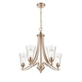 thumbnail image 6 of Millennium Lighting Natalie Metal 5 Light Chandelier Ceiling Light- Modern Gold, 6 of 8
