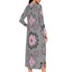 thumbnail image 5 of Batas de invierno para mujer, camisón cálido y camisón de invierno con cremallera y bolsillos, pijama holgado para mujer., 5 of 9