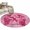 Pink, variant on 3'x5' Rug for Living Room Bedroom, Pink Ribbon Washable Area Rugs Non-Slip Carpet Mats, Wings Romantic Love Heart Flowers Black Indoor Low Pile Area Rug Runner for Kitchen, Mudroom